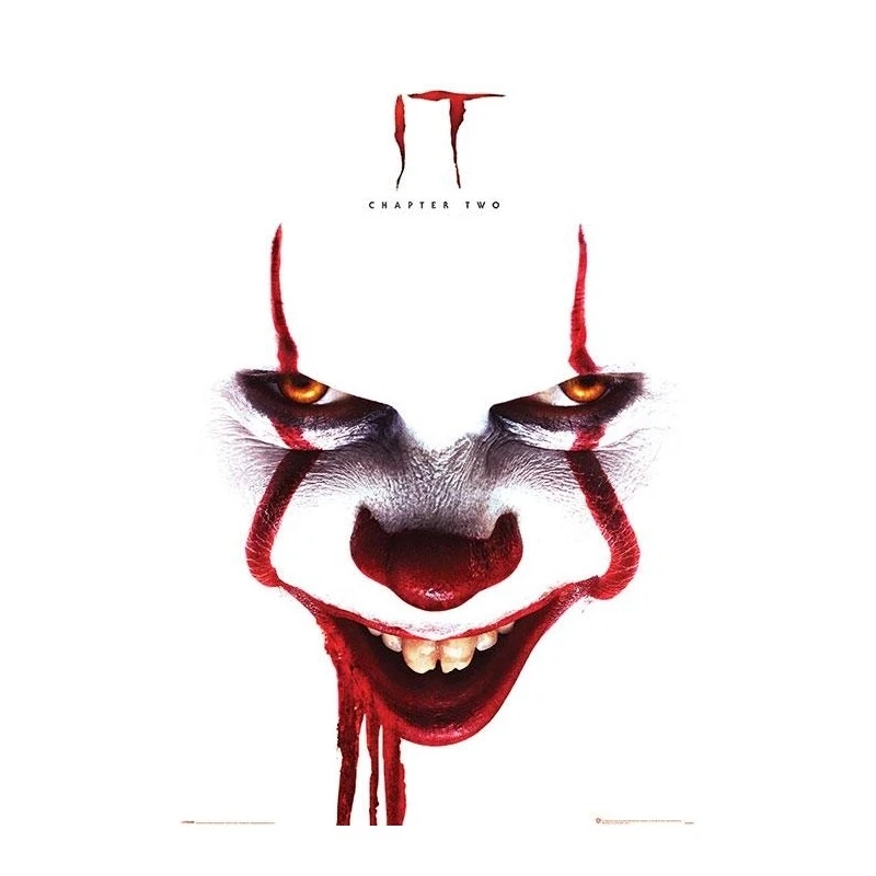 It Chapter Two Poster Pennywise Face eBay