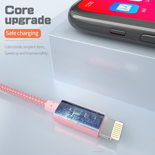 Certified iPhone Cable 3 - 10 FT USB Charger For iPhone 14 13 12 11 7 8 Plus - Picture 33 of 46