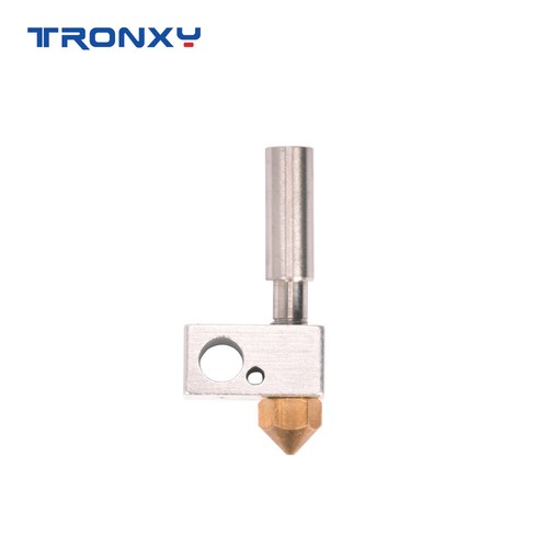 MK8 Extruder Nozzle Heater Assembly PTFE Throat + Heating Block + 0.4mm Nozzle - Bild 2 von 8