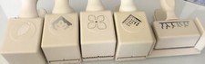 MARTHA STEWART Paper Punch LOT of 5 - edge, flower Leaf, Corner F42