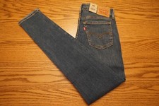 NWT WOMENS LEVI JEANS 711 Multiple Sizes Skinny Mid Rise Stellar Stretch 69.50
