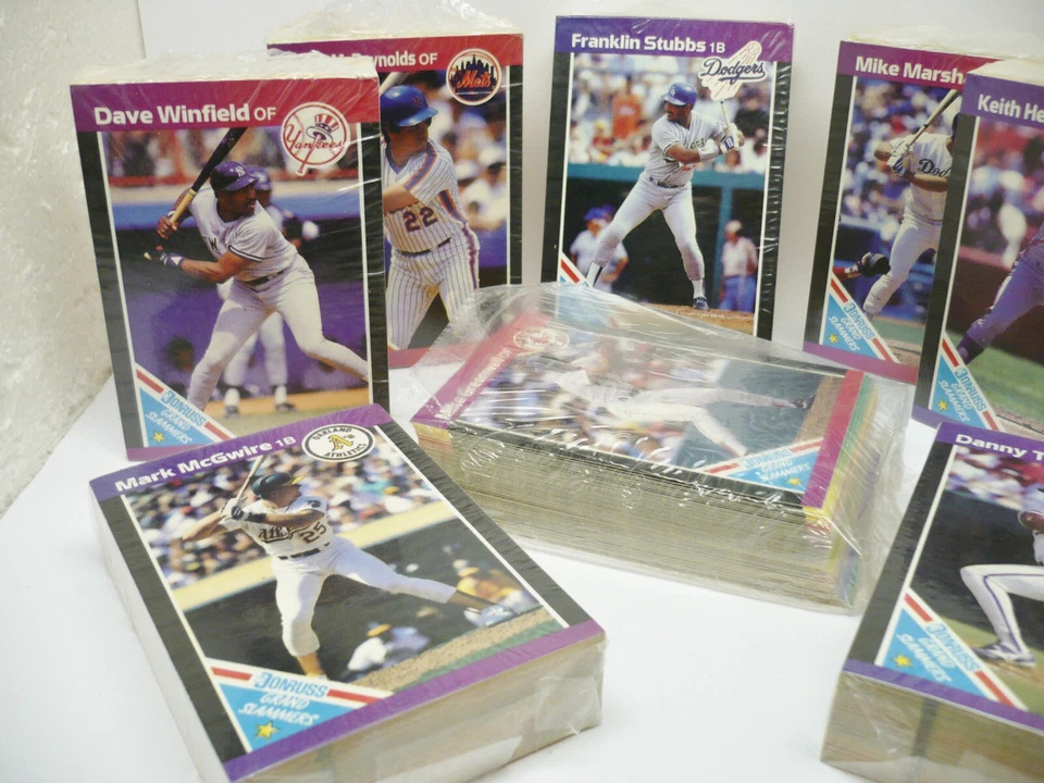 8 of 13 Sealed Packs of the 1988 LEAF DONRUSS Baseball Cards w/Grand Slammers - Изображение 2 из 4