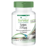 Selen 200 µG - 120 Tabletten Hochdosiert - Vegan | Fairvital