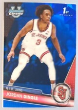 Jordan Dingle 2023-24 Bowman Chrome Sapphire University Basketball #35