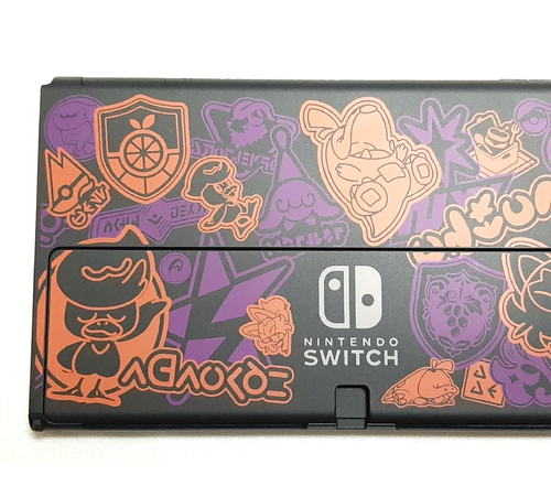 Nintendo Switch OLED Model Pokemon Scarlet & Violet Edition Console only Tested - Imagen 8 de 8