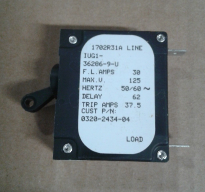 Qty. 1 AIRPAX IUG1-36286-9-U Sensata Circuit Breaker | eBay
