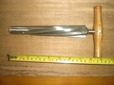 New bigger sharp screw type double bass end pin reamer