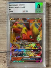 Flareon GX SM171 Black Star Promo - UCG 8 on eBay