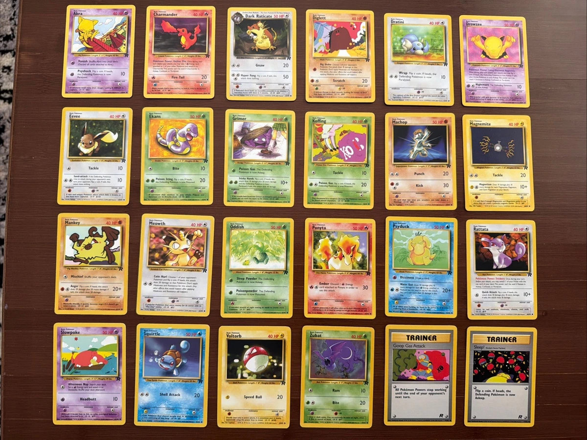 Preços baixos em Pokémon TCG Equipe Rocket conjuntos de Jogos de