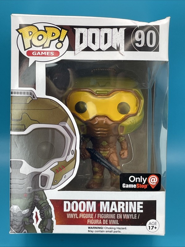 Funko Pop! Vinyl: Doom - Gold Variant - GameStop (Exclusive) #90