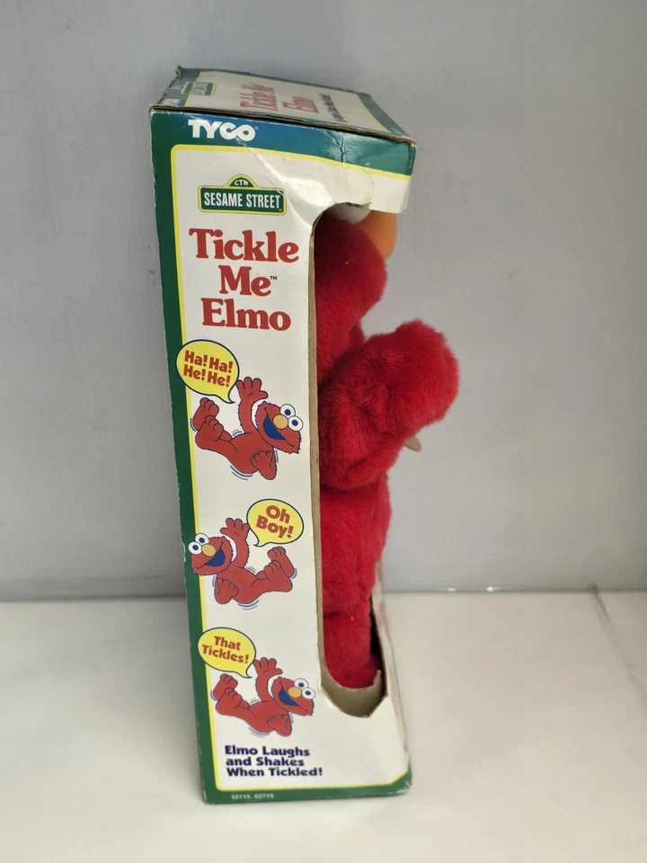 Muñeca Tyco Tickle Me Elmo 1996 de colección NUEVA EN CAJA Foto 3 de 4