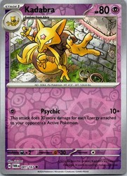 Kadabra 081/167 Twilight Masquerade Reverse Holo Common