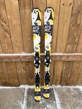 VINTAGE Interesting 47 Alpine Snow Skis Signe...