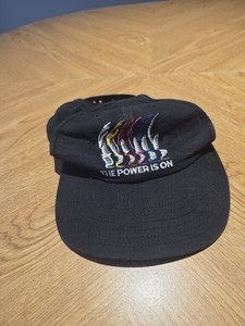 1995 Mighty Morphin Power Rangers The Movie SnapBack Hat Black Youth Size RARE