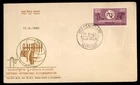 Mayfairstamps India FDC 1965 ITU Centenary Satelites Antenna First Day Cover aaw