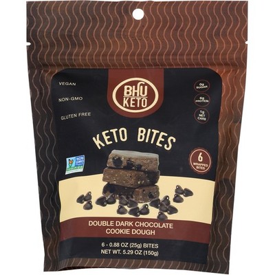 Bhu Keto Bites Double Dark Chocolate Cookie Dough