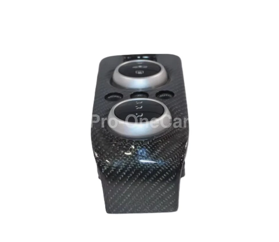 Painel interruptor de controle climático CA esquerdo fibra de carbono para 12-17 McLaren 650S MP4-12C - Imagem 3 de 4