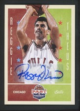 2012-13 REGGIE THEUS AUTO PANINI PAST AND PRESENT AUTOGRAPHS