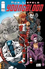 Rob Liefeld's Youngblood #1 Heroes & Fantasies Exclusive Leno Hernandez Variant