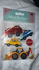 RARE Jolee's Trucks  Cars Boy Toys Scrapbooking Stickers