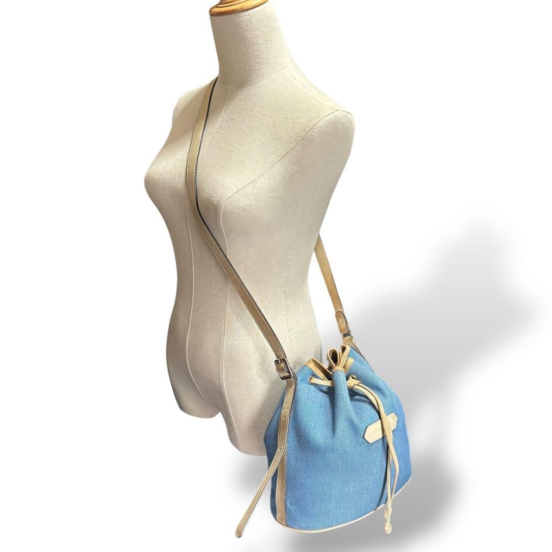 Beautiful Condition Longchamp Drawstring Shoulder… - image 16
