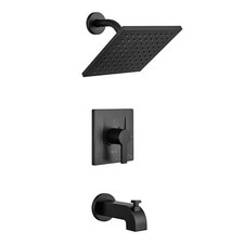 Glacier Bay Modern Single-Handle 1-Spray Tub and Shower Faucet 1.8 GPM in Matte