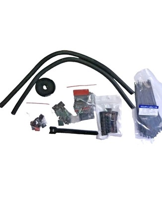 YESKAMO Kabelmanagement-Kit, 146 Teile ordentlich für Home Office unter Schreibtisch - 100 Kabel O