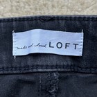 LOFT Women’s Black Wash Curvy Skinny Denim Jeans - Size 14 - VGUC - Stretch — photo 3