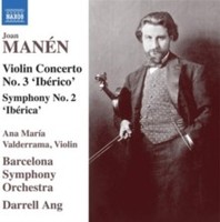 Valderrama/Barcelona - Manen Violin Concerto NO.3 - Cd - F4Z