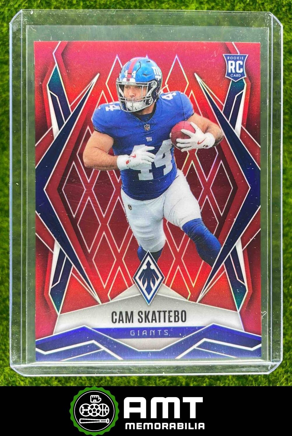 Cam Skattebo RC 2025 Panini Phoenix Red 11/99 New York Giants #168