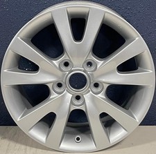 Mazda 3 07-09 16x6-12 5 Double Spoke Silver 64894 Mazda 3 07-09 16x6-12 5 Double Spoke Silver 64894