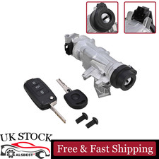 Ignition Barrel Switch Steering Lock 1K0905851B For 04-13 VW GOLF MK5 MK6 W/Key