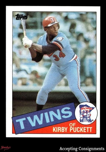 1985 Topps #536 Kirby Puckett RC ROOKIE Twins
