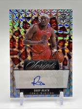2024-25 Panini Mosaic - Scripts Duop Reath #MS-RTH (AU, SP) Trail Blazers