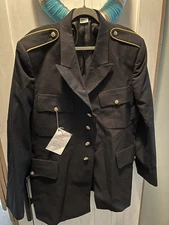 NWT Mens US Army Blue Coat Service Uniform Defense Logistics Agency  46LC