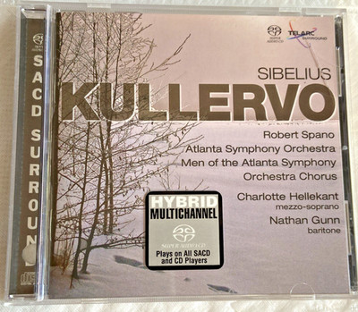 Sibellius KULLERVO - CD  Op 7 Atlanta Sym Orchestra & Men s Chorus -Telarc -2006