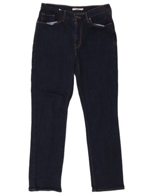 Levi's klassische gerade Damenjeans US 10 Large W30 L30 marineblau BS30