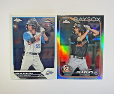 2023 Topps Pro Debut Chrome Dylan Beavers rookie card