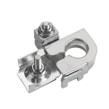 Negative Battery Terminal Clamp w Nuts Fit for F150 Edge Mustang etc Replaces