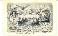 1902 CARABINIERI Legione di BARI - Capitano BERGIA *Cartolina FP VG