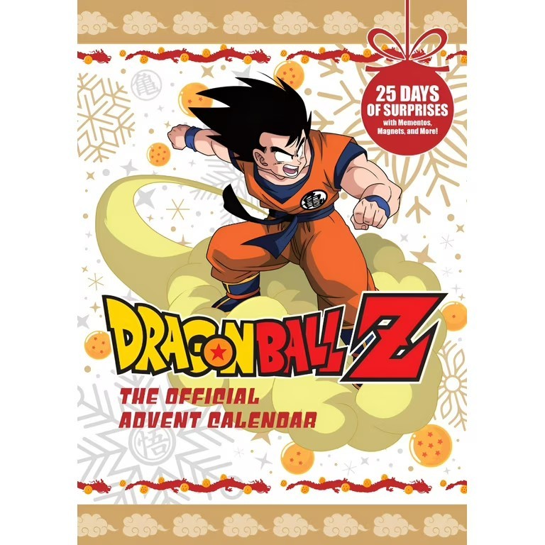 Dragon Ball Z Official Advent Calendar Holiday Anime Insight Editions Xmas Gift