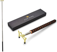 Telescopic Bridge Stick with Premium Woven Handle, Pool Accessories, Snooker Acc