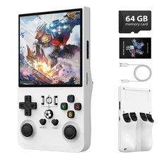 R36MAX Retro Handheld Game Console - 64GB Preloaded Classic Video Games, Supp...