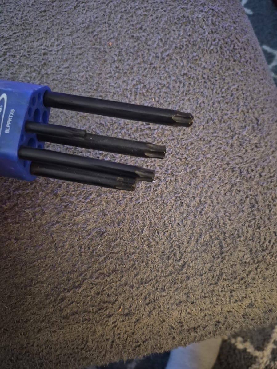 Blue Point Torx Pivot Flex Head Wrench Set BLPPKTX5 T30-T50 New