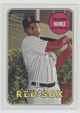 2018 Topps Heritage High Number High Number SP Eduardo Nunez #712 8k4