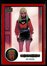 2023 Upper Deck Marvel Beginnings Red #140 Viv Vision