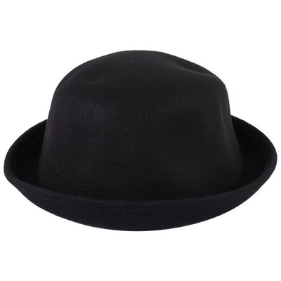 1 Stueck Melone Bowler Muetze Hut Bowlerhut Bowler Hut Filzhut Chaplin Hat 8428