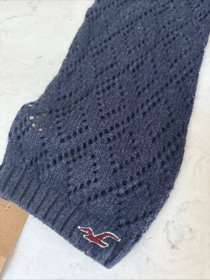 Calentadores de piernas Hollister Vintage Y2K azules nuevos Foto 2 de 4