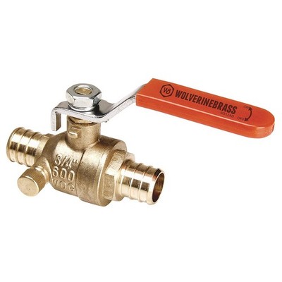 PPG 56216NL for PlumbMaster Proseries 3/4 Pex (F1807) Full Port Ball Valve Wit