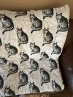 Vintage 1970’s B Kliban Love a Cat Kiss Twin Comforter Black White Tabby — photo 4